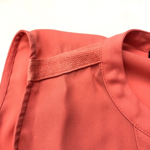 The Limited Orange Sleeveless Popover Top - Picture 13 of 16